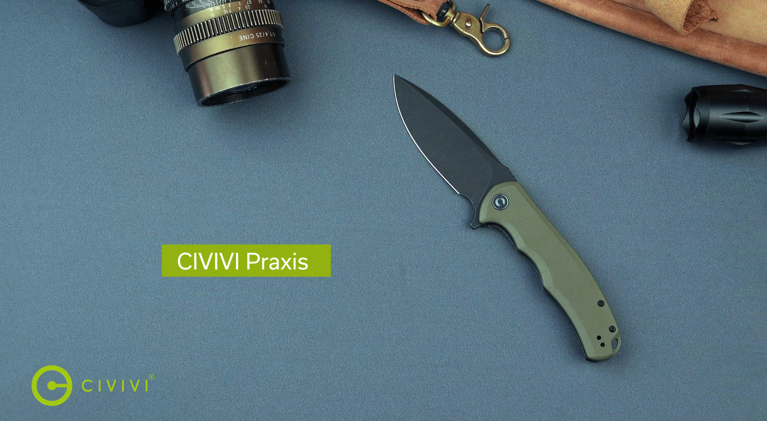Amazon.com: CIVIVI Praxis Damascus Pocket Knife,3.75